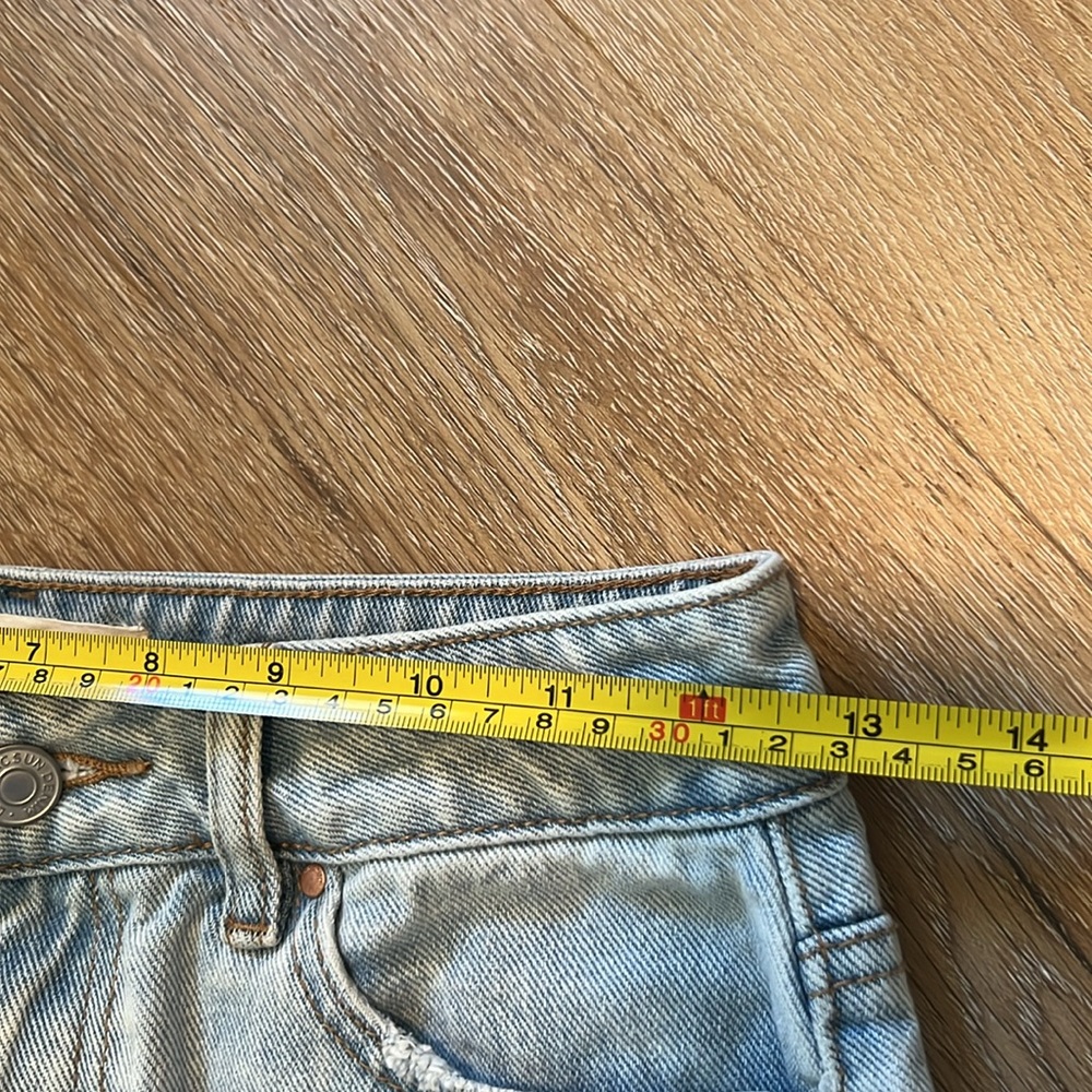 Pacsun distressed Jean skirt women’s size 23 - Picture 10 of 11